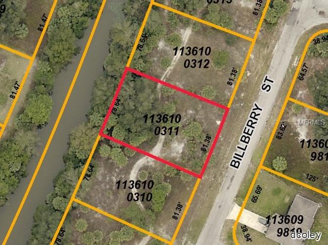 BILLBERRY STREET, NORTH PORT, Florida 34288, ,Vacant land,For sale,BILLBERRY,C7230329