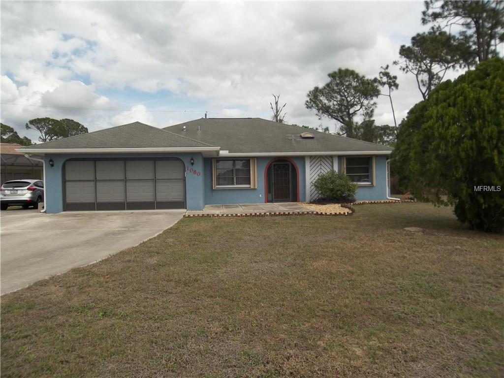 1080 BROADVIEW STREET, PORT CHARLOTTE, Florida 33952, 3 Bedrooms Bedrooms, 7 Rooms Rooms,2 BathroomsBathrooms,Residential,For sale,BROADVIEW,C7245222