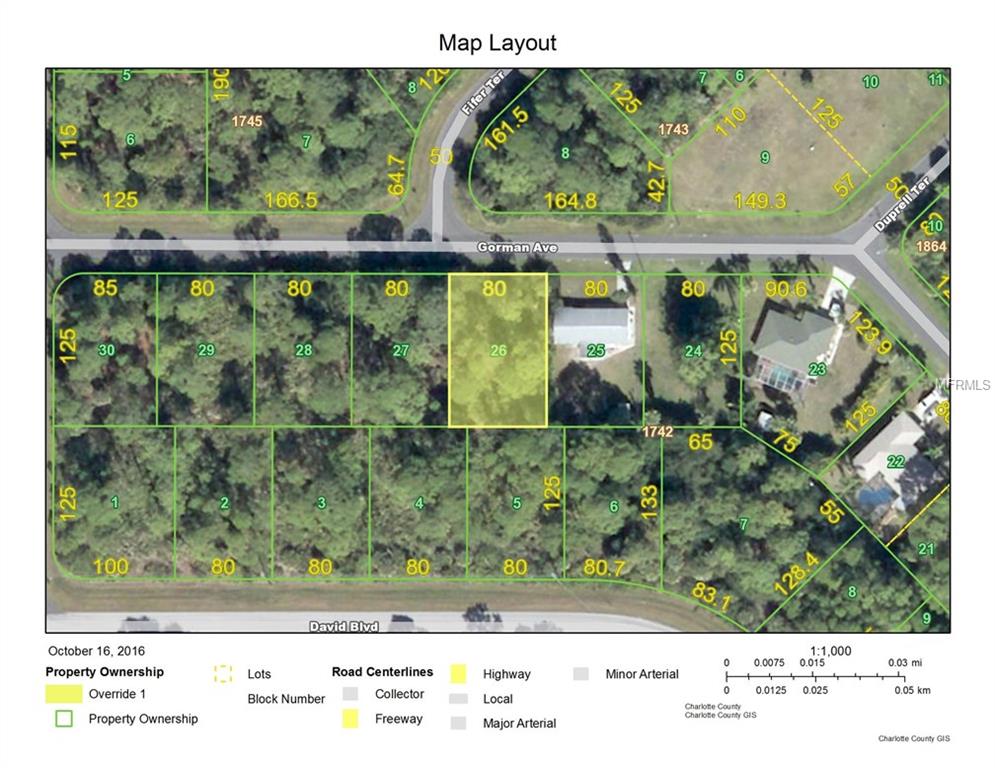 13293 GORMAN AVENUE, PORT CHARLOTTE, Florida 33981, ,Vacant land,For sale,GORMAN,C7231254