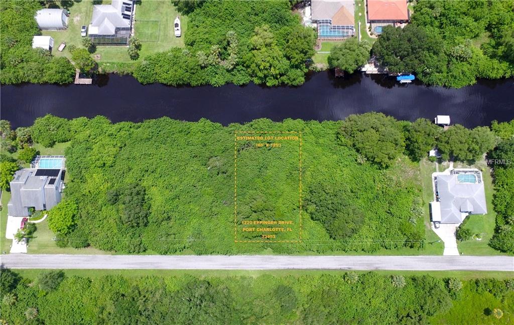 1220 EPPINGER DRIVE, PORT CHARLOTTE, Florida 33953, ,Vacant land,For sale,EPPINGER,C7249041