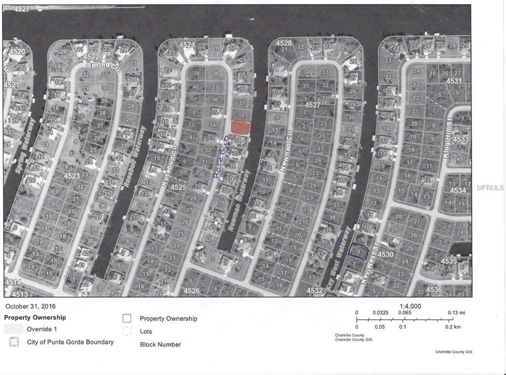 9414 ROSEBUD CIRCLE, PORT CHARLOTTE, Florida 33981, ,Vacant land,For sale,ROSEBUD,C7232555