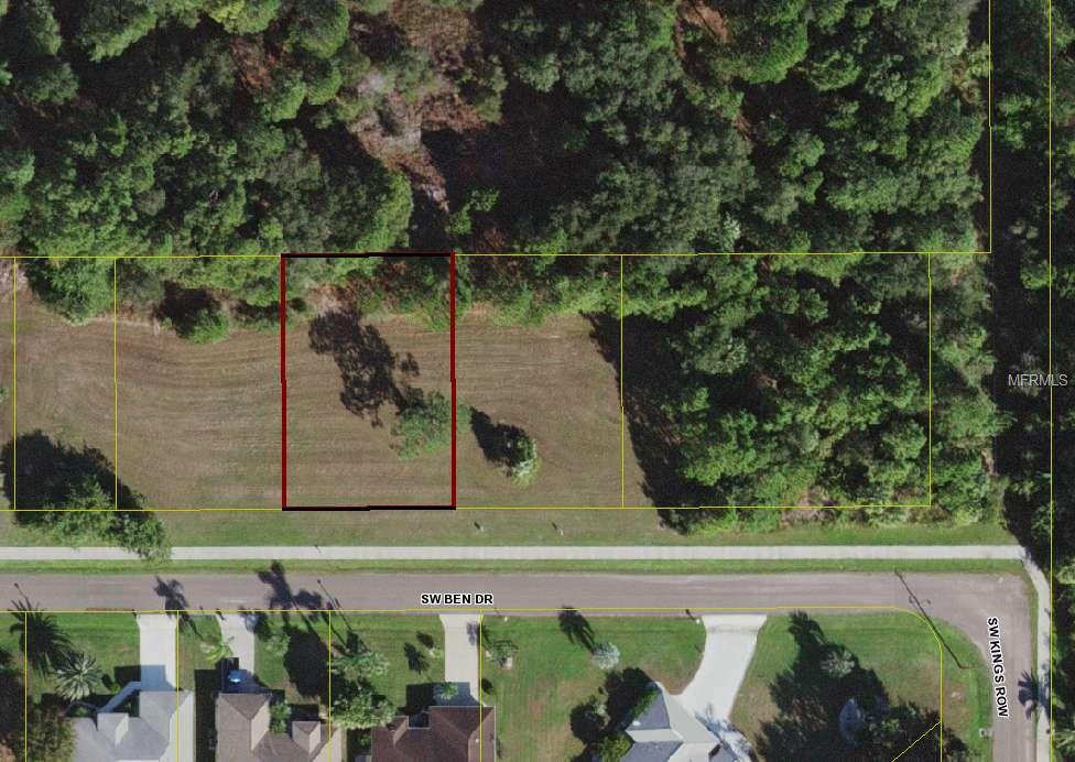 11574 SW BEN DRIVE, LAKE SUZY, Florida 34269, ,Vacant land,For sale,BEN,C7245539