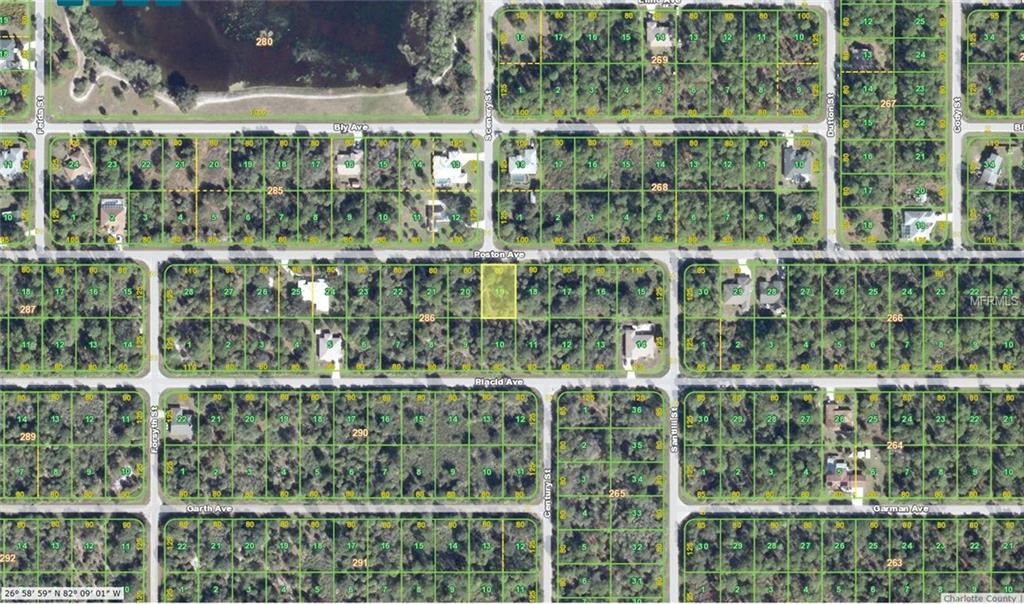 18201 POSTON AVENUE, PORT CHARLOTTE, Florida 33948, ,Vacant land,For sale,POSTON,D5915767