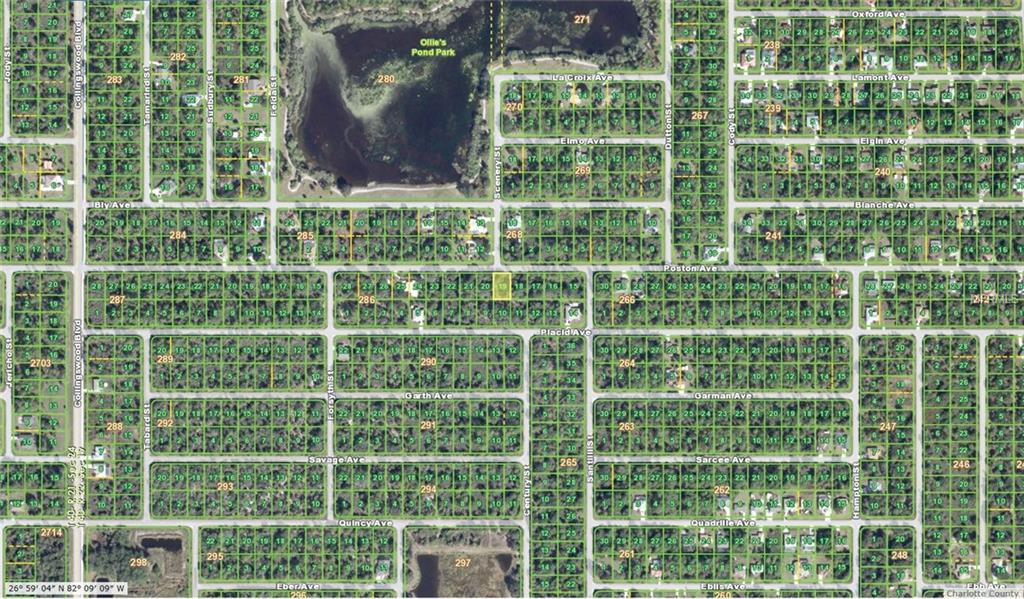 18201 POSTON AVENUE, PORT CHARLOTTE, Florida 33948, ,Vacant land,For sale,POSTON,D5915767