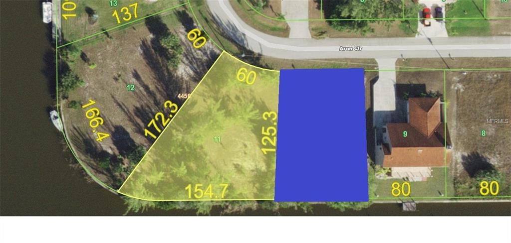 15406 ARON CIRCLE, PORT CHARLOTTE, Florida 33981, ,Vacant land,For sale,ARON,C7246351