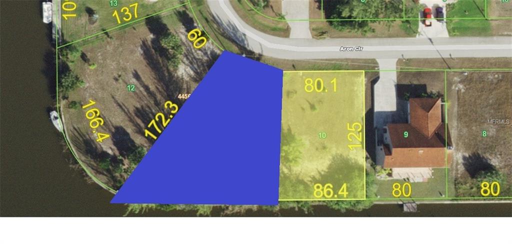 15414 ARON CIRCLE, PORT CHARLOTTE, Florida 33981, ,Vacant land,For sale,ARON,C7246356