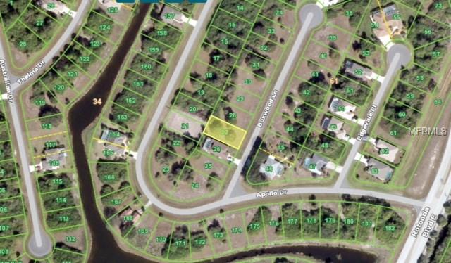 106 BOXWOOD LANE, ROTONDA WEST, Florida 33947, ,Vacant land,For sale,BOXWOOD,D5916398