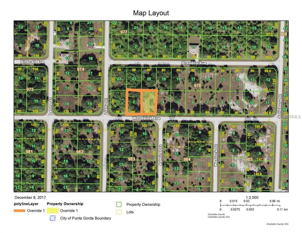 19170 WOODBINE AVENUE, PORT CHARLOTTE, Florida 33954, ,Vacant land,For sale,WOODBINE,C7246631