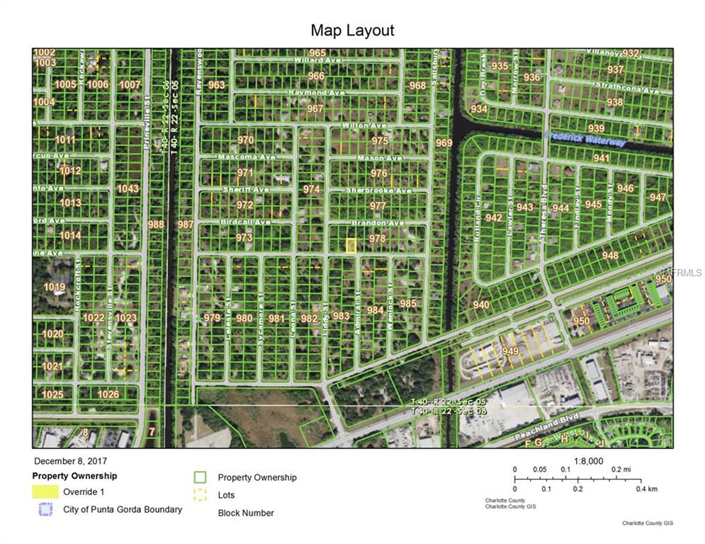 19170 WOODBINE AVENUE, PORT CHARLOTTE, Florida 33954, ,Vacant land,For sale,WOODBINE,C7246631