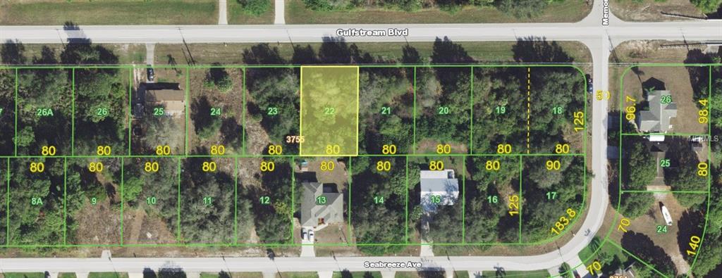 11269 GULFSTREAM BOULEVARD, PORT CHARLOTTE, Florida 33981, ,Vacant land,For sale,GULFSTREAM,A4204101