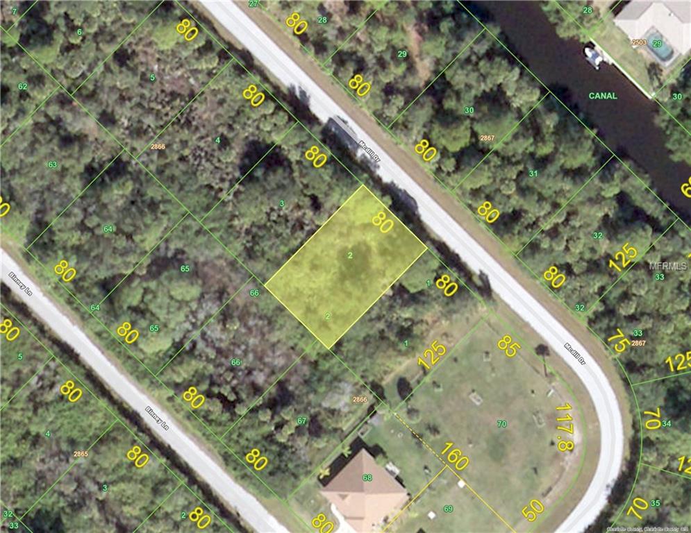 531 MCDILL DRIVE, PORT CHARLOTTE, Florida 33953, ,Vacant land,For sale,MCDILL,C7235951