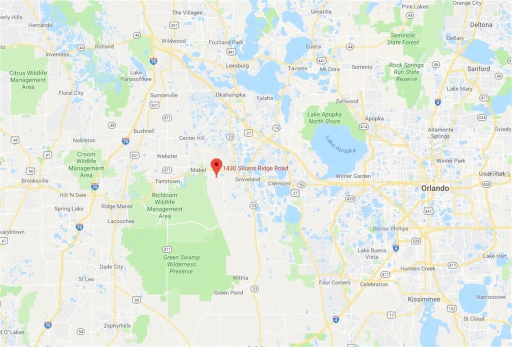 1430 SLOANS RIDGE ROAD, GROVELAND, Florida 34736, ,Vacant land,For sale,SLOANS RIDGE,A4209989
