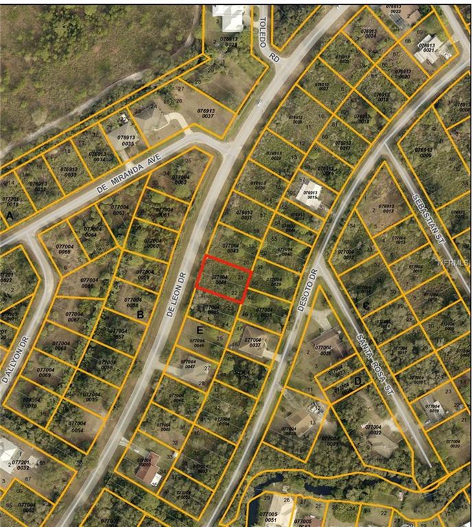 DE LEON DRIVE, NORTH PORT, Florida 34287, ,Vacant land,For sale,DE LEON,C7246696