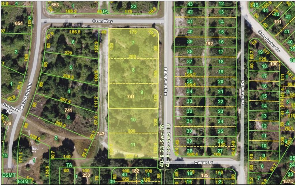 1215 HIGHLANDS ROAD, PUNTA GORDA, Florida 33983, ,Vacant land,For sale,HIGHLANDS,C7249097