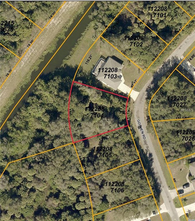 LOT 4 GOSHEN ROAD, NORTH PORT, Florida 34288, ,Vacant land,For sale,GOSHEN,C7236141