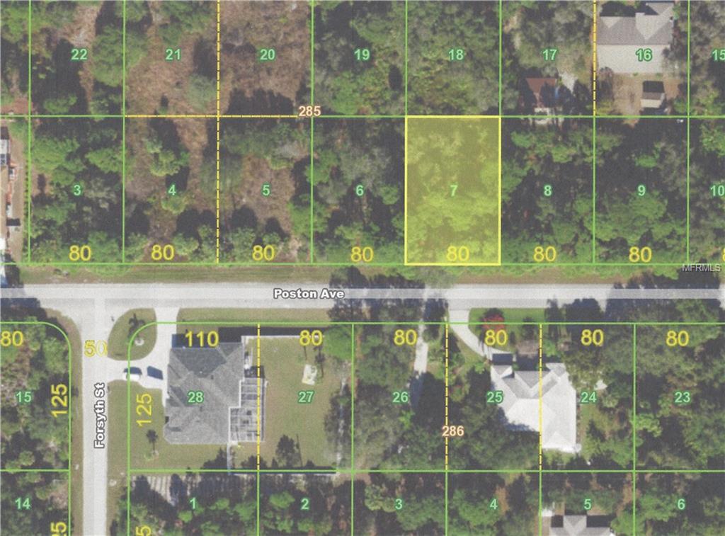 18150 POSTON AVENUE, PORT CHARLOTTE, Florida 33948, ,Vacant land,For sale,POSTON,C7247067