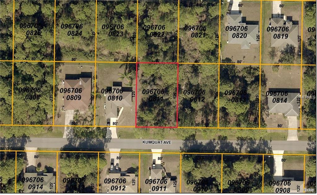 KUMQUAT AVENUE, NORTH PORT, Florida 34291, ,Vacant land,For sale,KUMQUAT,C7247380