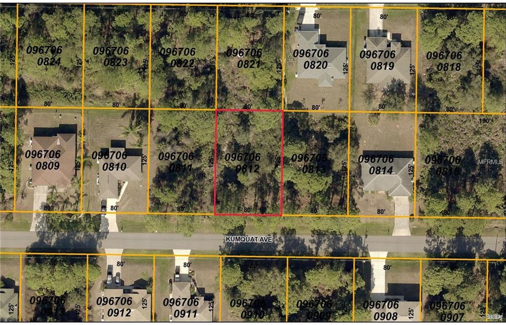 KUMQUAT AVENUE, NORTH PORT, Florida 34291, ,Vacant land,For sale,KUMQUAT,C7247380