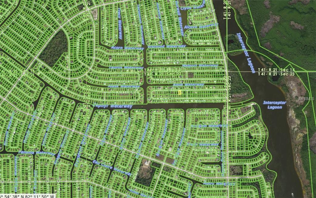 15569 AQUA CIRCLE, PORT CHARLOTTE, Florida 33981, ,Vacant land,For sale,AQUA,D5923015