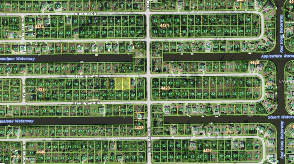 15017and 15025 HENNIPEN CIRCLE, PORT CHARLOTTE, Florida 33981, ,Vacant land,For sale,HENNIPEN,D5923016