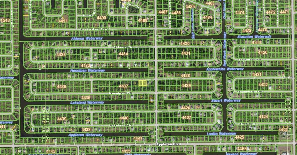 15017and 15025 HENNIPEN CIRCLE, PORT CHARLOTTE, Florida 33981, ,Vacant land,For sale,HENNIPEN,D5923016