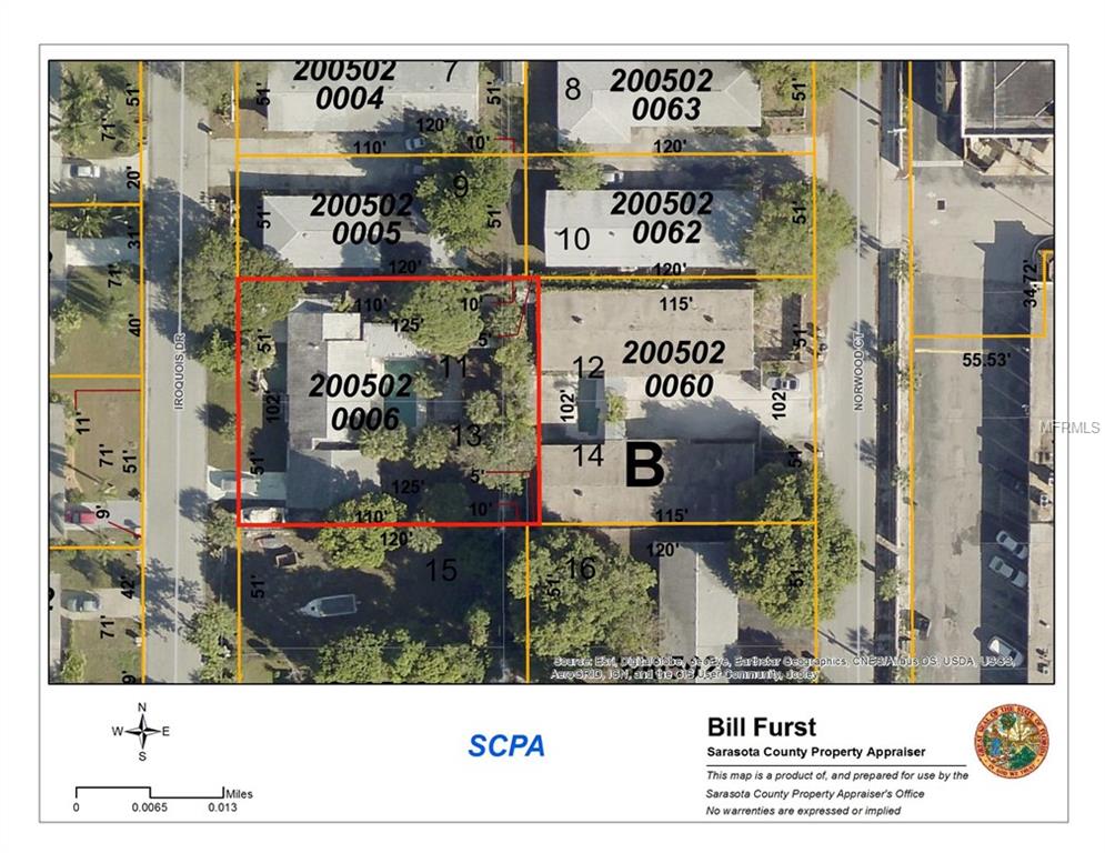 3510 IROQUOIS AVENUE, SARASOTA, Florida 34234, ,Vacant land,For sale,IROQUOIS,A4210081