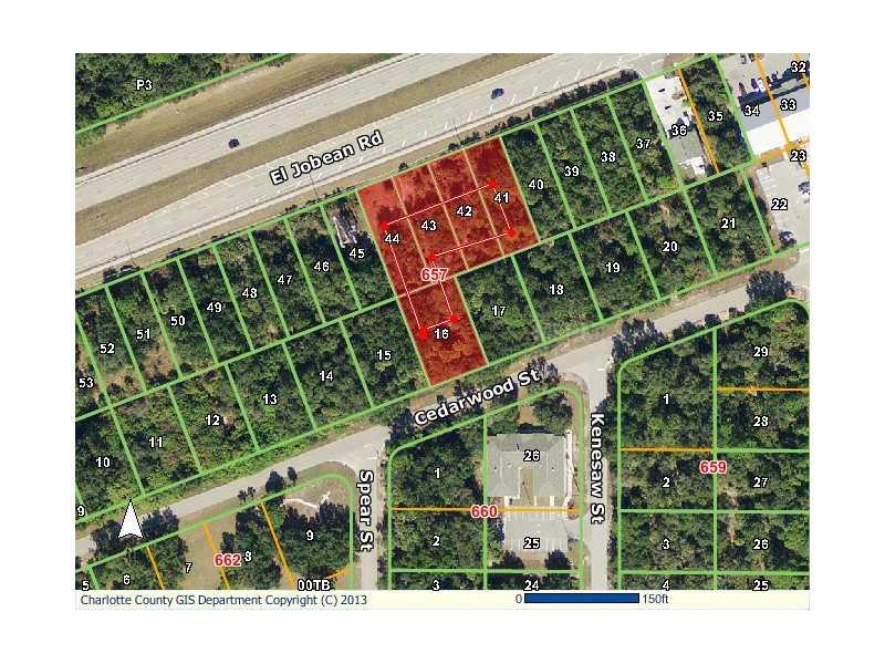 1420 EL JOBEAN ROAD, PORT CHARLOTTE, Florida 33948, ,Vacant land,For sale,EL JOBEAN,C7045444