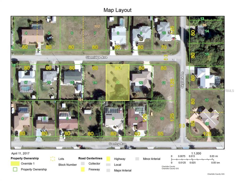 417 GLENRIDGE AVENUE NW, PORT CHARLOTTE, Florida 33952, ,Vacant land,For sale,GLENRIDGE,C7238383