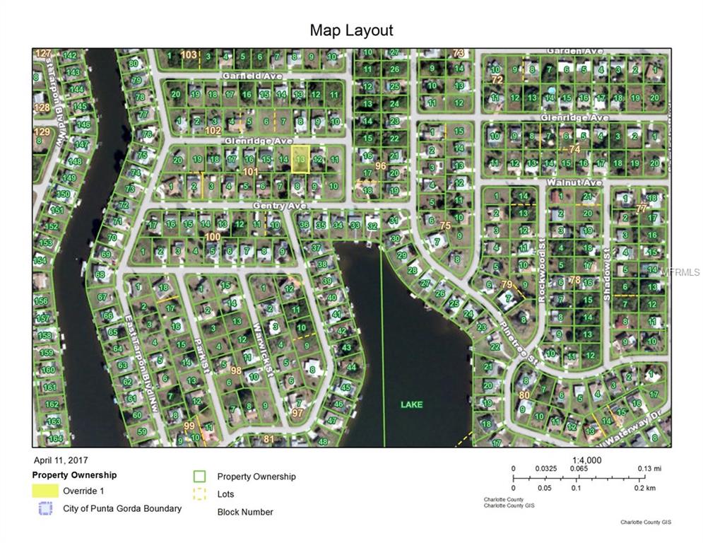 417 GLENRIDGE AVENUE NW, PORT CHARLOTTE, Florida 33952, ,Vacant land,For sale,GLENRIDGE,C7238383