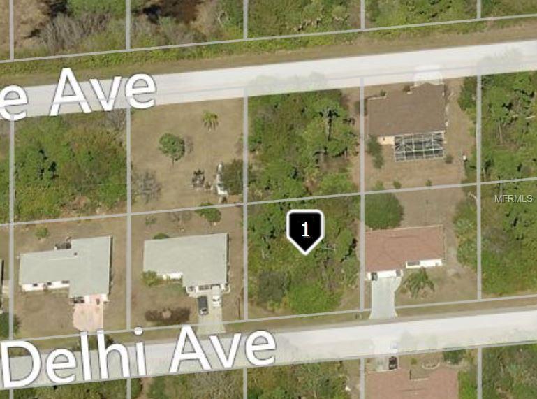 22484 DELHI AVENUE, PORT CHARLOTTE, Florida 33952, ,Vacant land,For sale,DELHI,C7204402