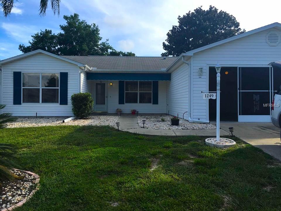 1249 CHAPARRAL DRIVE, THE VILLAGES, Florida 32159, 3 Bedrooms Bedrooms, 6 Rooms Rooms,2 BathroomsBathrooms,Residential,For sale,CHAPARRAL,G4852717