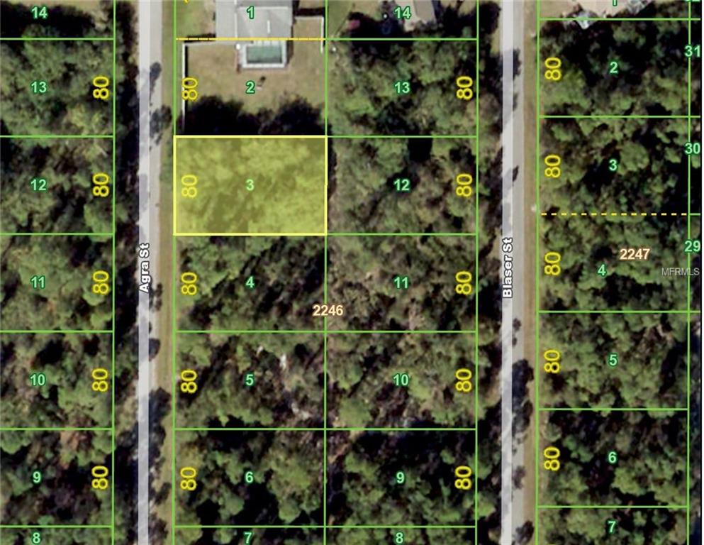 2148 AGRA STREET, PORT CHARLOTTE, Florida 33980, ,Vacant land,For sale,AGRA,C7238491