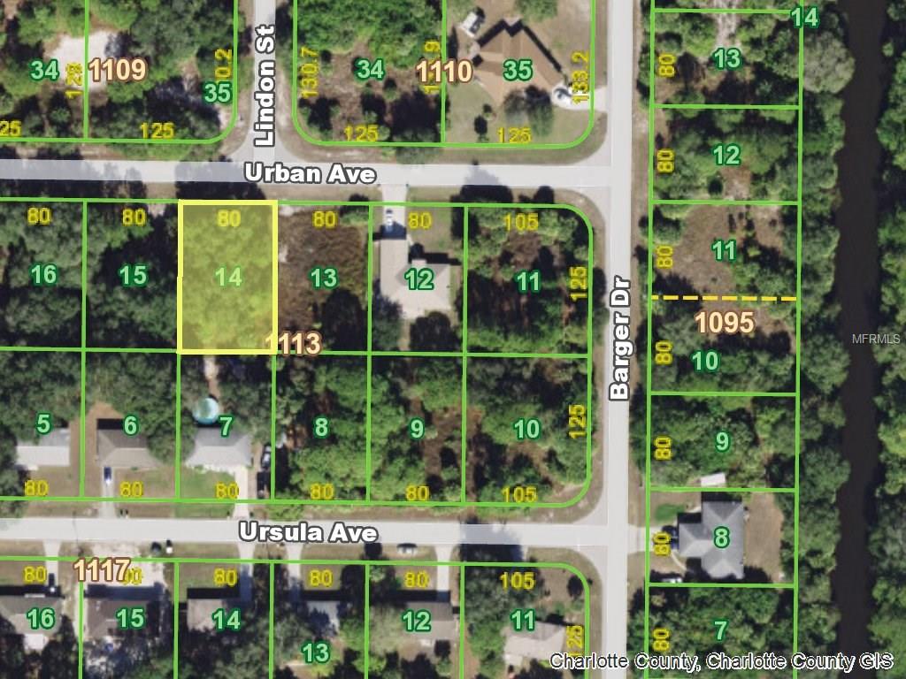 17219 URBAN AVENUE, PORT CHARLOTTE, Florida 33954, ,Vacant land,For sale,URBAN,C7247887