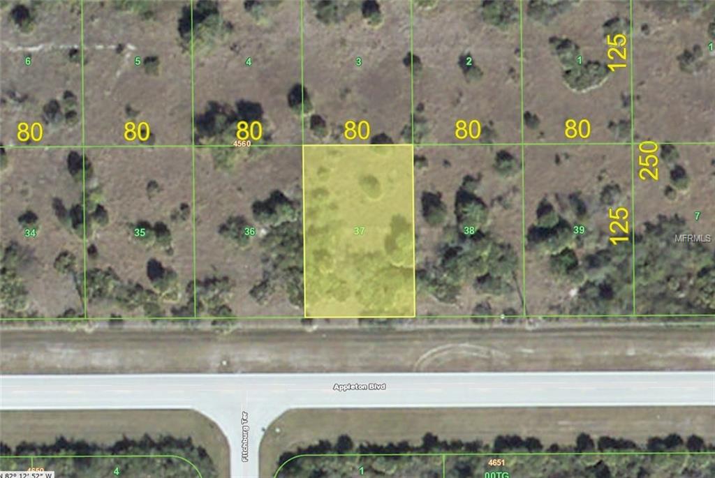 14300 APPLETON BOULEVARD, PORT CHARLOTTE, Florida 33981, ,Vacant land,For sale,APPLETON,D5922410