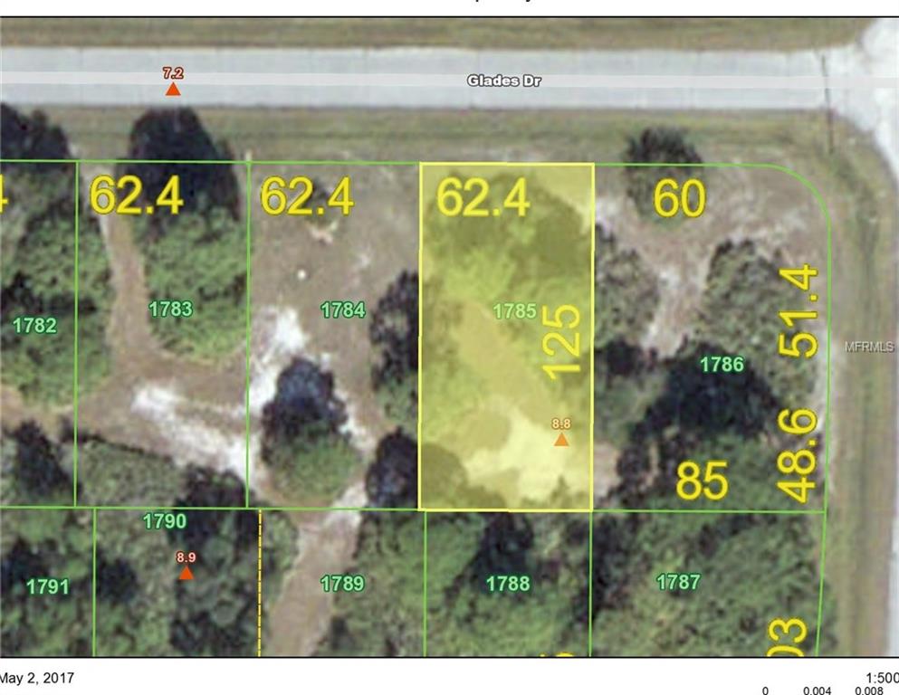 117 GLADES DRIVE, ROTONDA WEST, Florida 33947, ,Vacant land,For sale,GLADES,D5918335