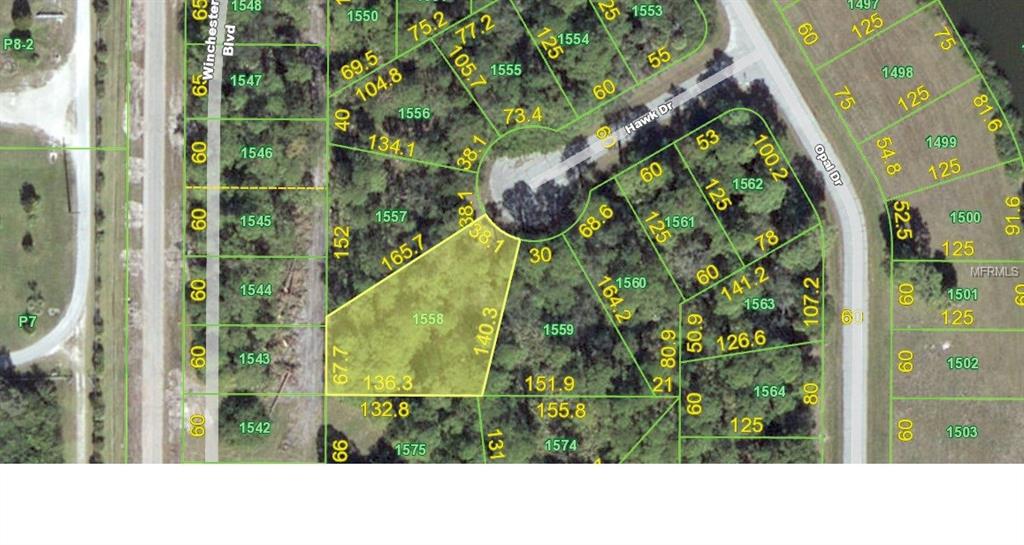 101 HAWK DRIVE, ROTONDA WEST, Florida 33947, ,Vacant land,For sale,HAWK,C7239294