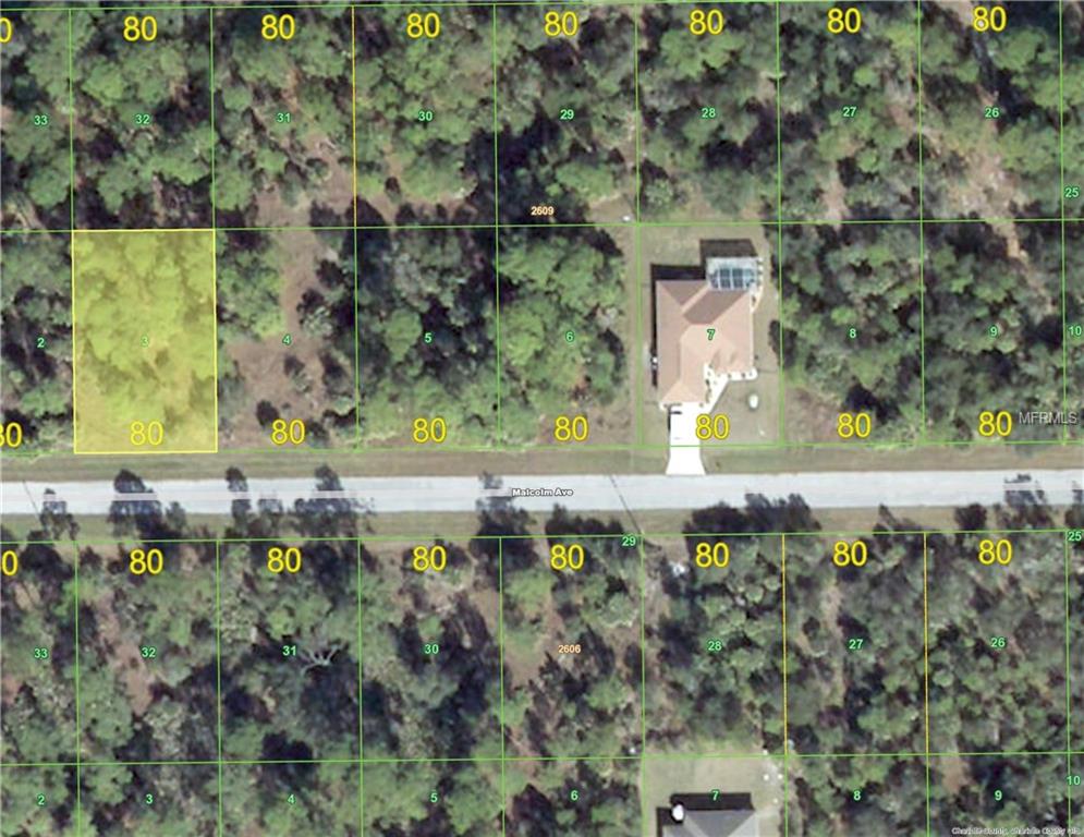 15160 MALCOLM AVENUE, PORT CHARLOTTE, Florida 33953, ,Vacant land,For sale,MALCOLM,C7239982