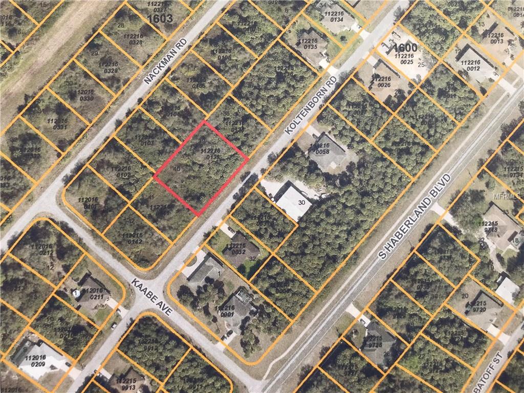 KOLTENBORN ROAD, NORTH PORT, Florida 34288, ,Vacant land,For sale,KOLTENBORN,A4207301