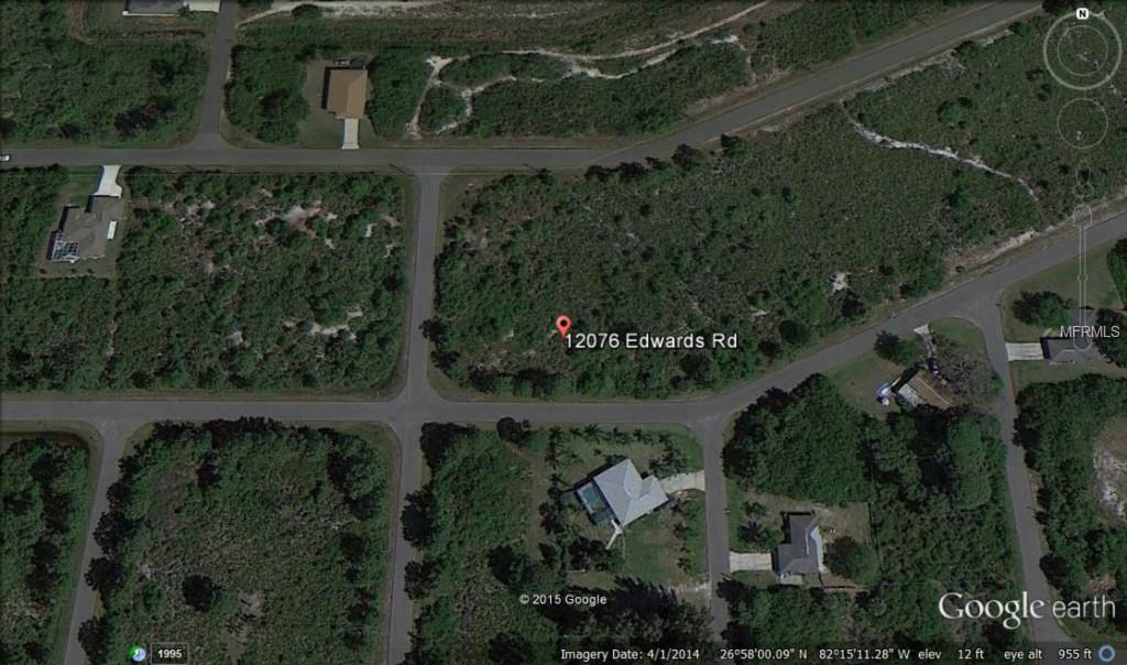 12076 EDWARDS ROAD, PORT CHARLOTTE, Florida 33981, ,Vacant land,For sale,EDWARDS,C7210696