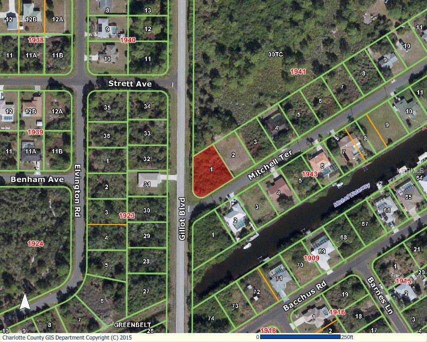 12286 MITCHELL TERRACE, PORT CHARLOTTE, Florida 33981, ,Vacant land,For sale,MITCHELL,C7210839