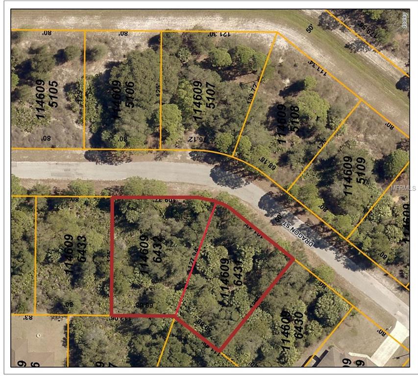 DRAGON STREET, NORTH PORT, Florida 34288, ,Vacant land,For sale,DRAGON,C7240401