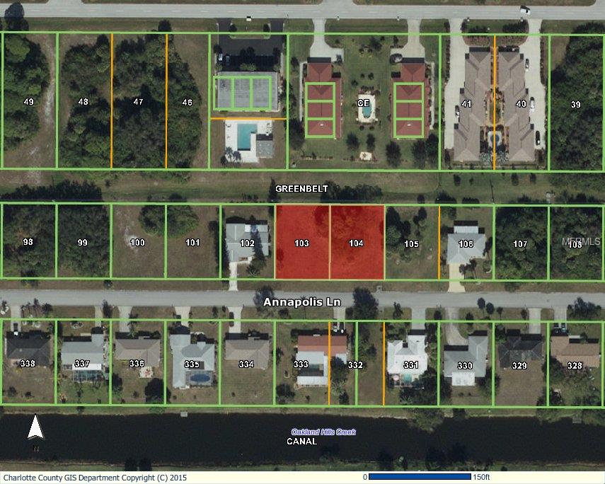235 & 237 ANNAPOLIS LANE, ROTONDA WEST, Florida 33947, ,Vacant land,For sale,ANNAPOLIS,C7210991