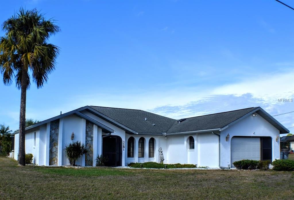 3281 BEACON DRIVE, PORT CHARLOTTE, Florida 33980, 3 Bedrooms Bedrooms, 8 Rooms Rooms,2 BathroomsBathrooms,Residential,For sale,BEACON,C7248818