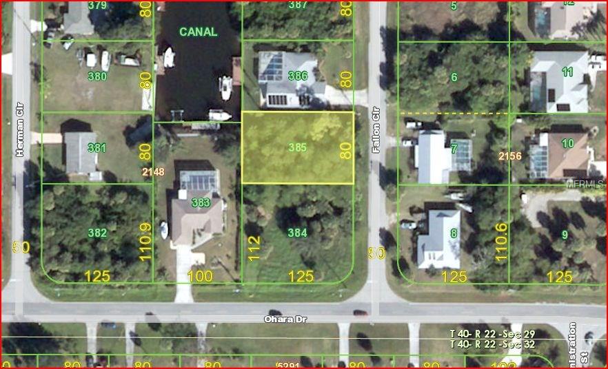 4670 FALLON CIRCLE, PORT CHARLOTTE, Florida 33948, ,Vacant land,For sale,FALLON,C7216815