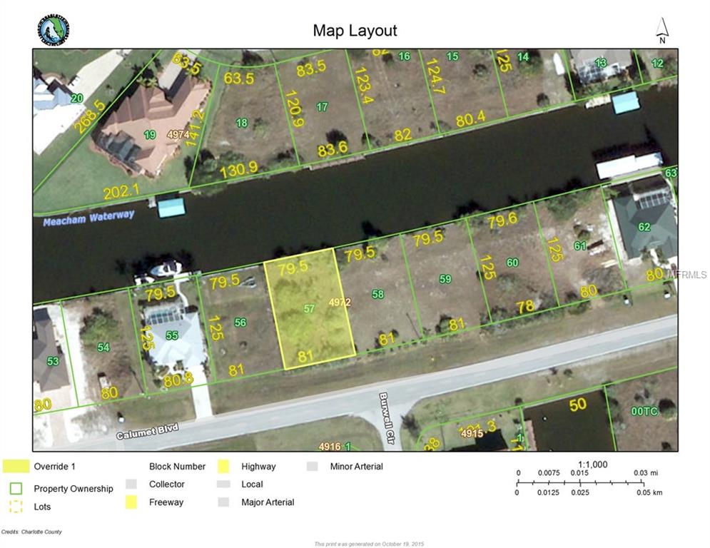 8697 CALUMET BOULEVARD, PORT CHARLOTTE, Florida 33981, ,Vacant land,For sale,CALUMET,C7216844