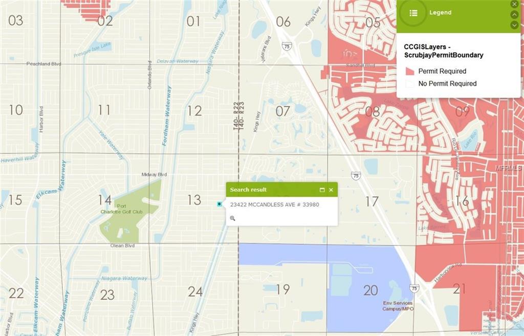 23422 MCCANDLESS AVENUE, PORT CHARLOTTE, Florida 33980, ,Vacant land,For sale,MCCANDLESS,C7218785