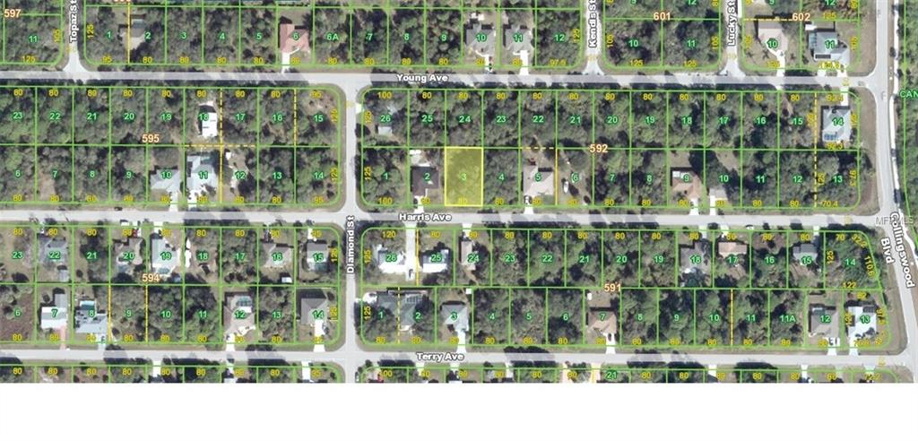 17432 HARRIS AVENUE, PORT CHARLOTTE, Florida 33948, ,Vacant land,For sale,HARRIS,C7241649