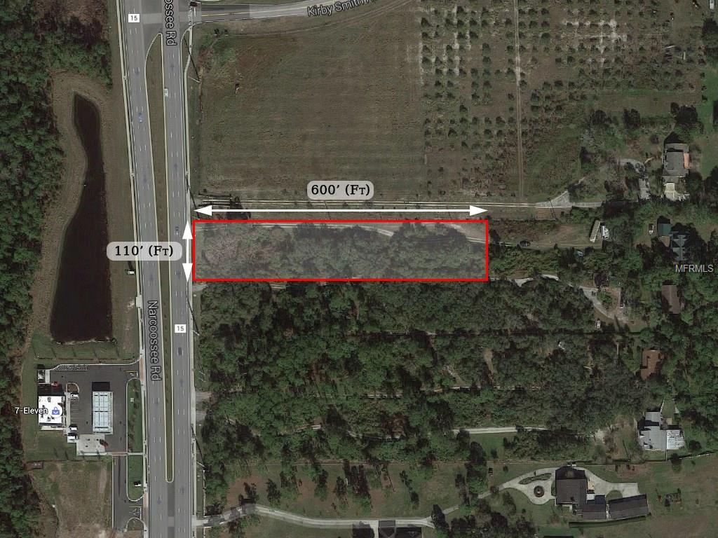 11733 NARCOOSSEE ROAD, ORLANDO, Florida 32832, ,Vacant land,For sale,NARCOOSSEE,O5422013