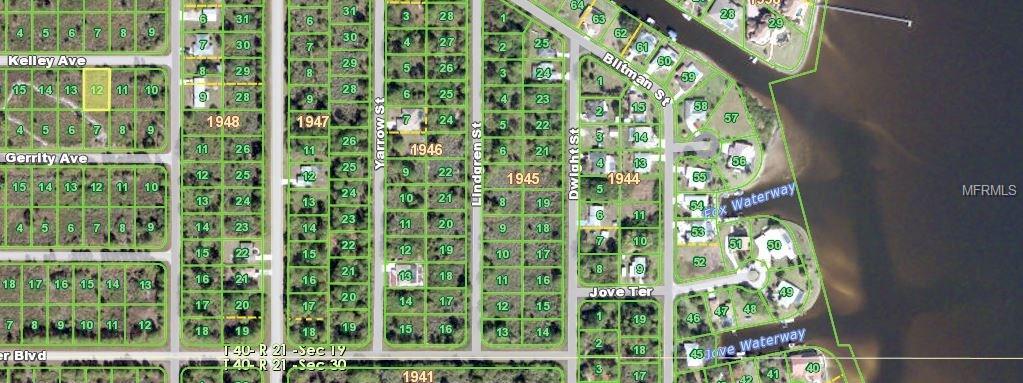 12213 KELLEY AVENUE, PORT CHARLOTTE, Florida 33981, ,Vacant land,For sale,KELLEY,C7242167