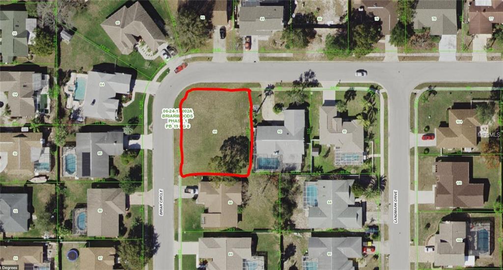 10166 BRIAR CIRCLE, HUDSON, Florida 34667, ,Vacant land,For sale,BRIAR,W7637562